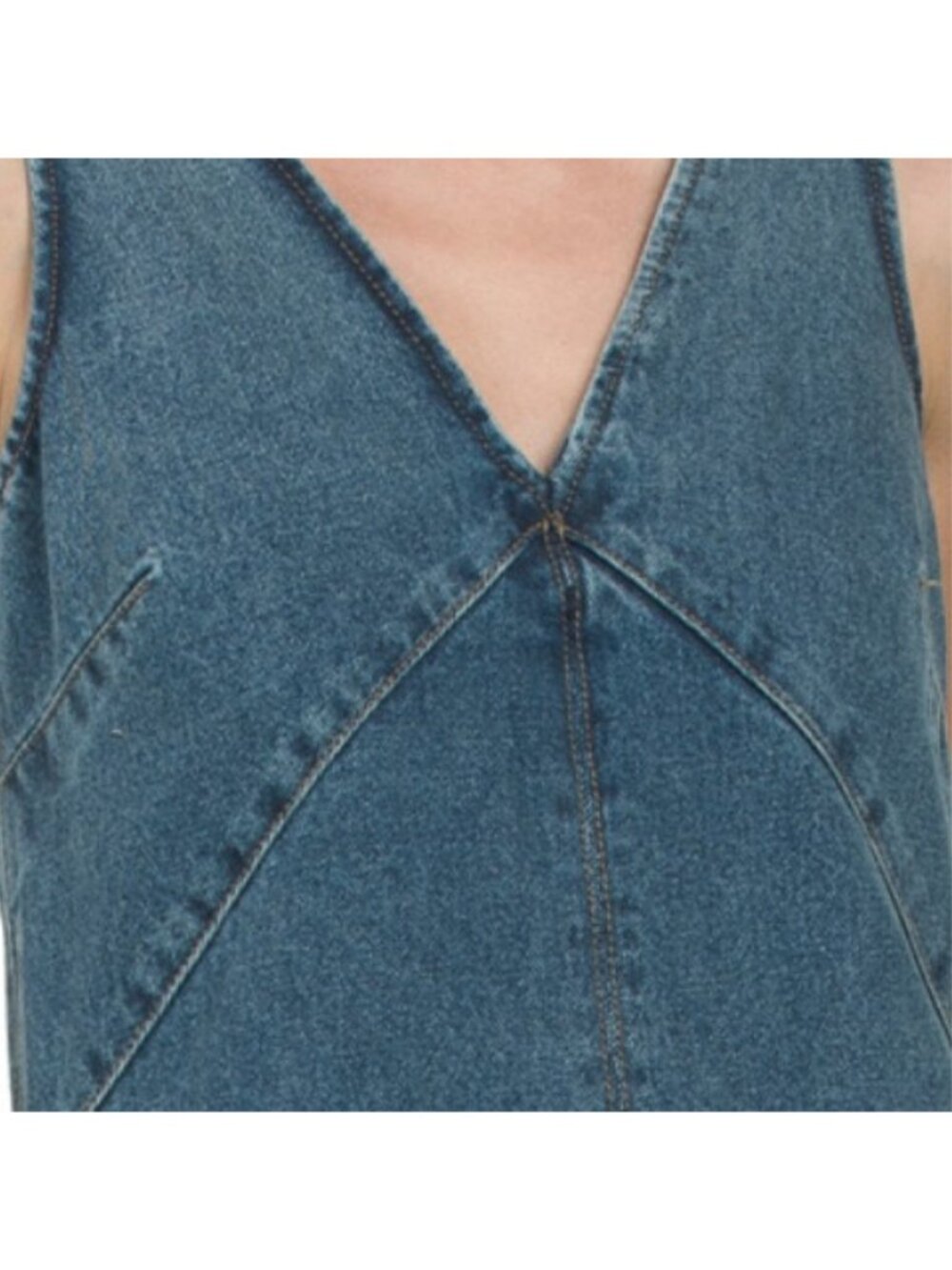 HOUSE OF HARLOW 1960 Azura Denim Dress - Picture 3 of 3